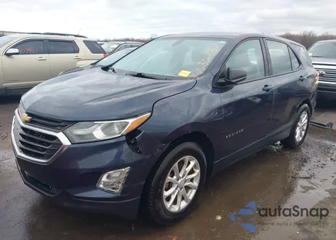 2018 Chevrolet Equinox Ls z USA, uszkodzony, nr VIN 3GNAXHEV8JL366058